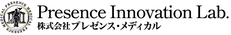 株式会社プレゼンス・メディカル・ラボのロゴ