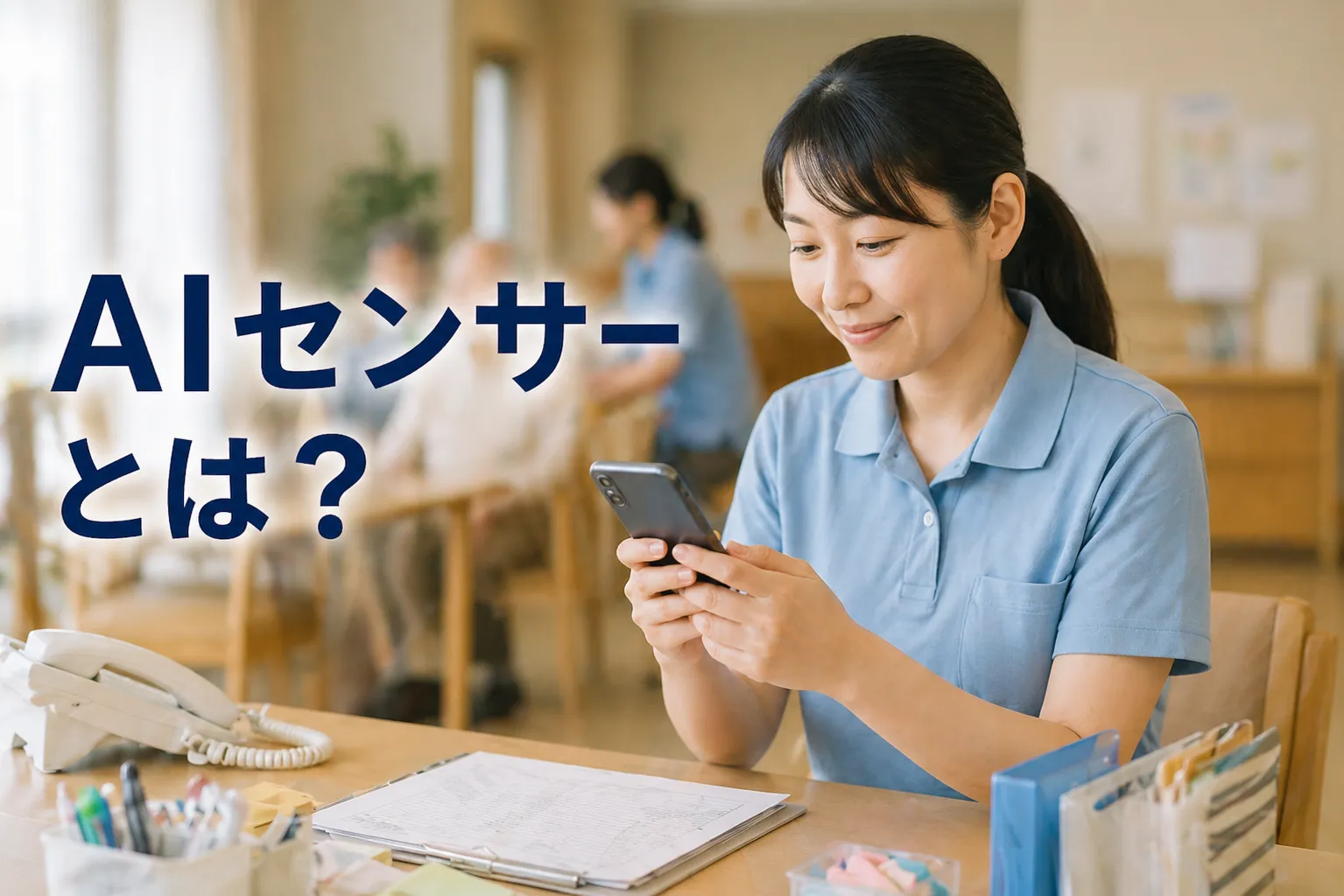 AIセンサーとは?市場規模から介護現場での活用メリットまで解説