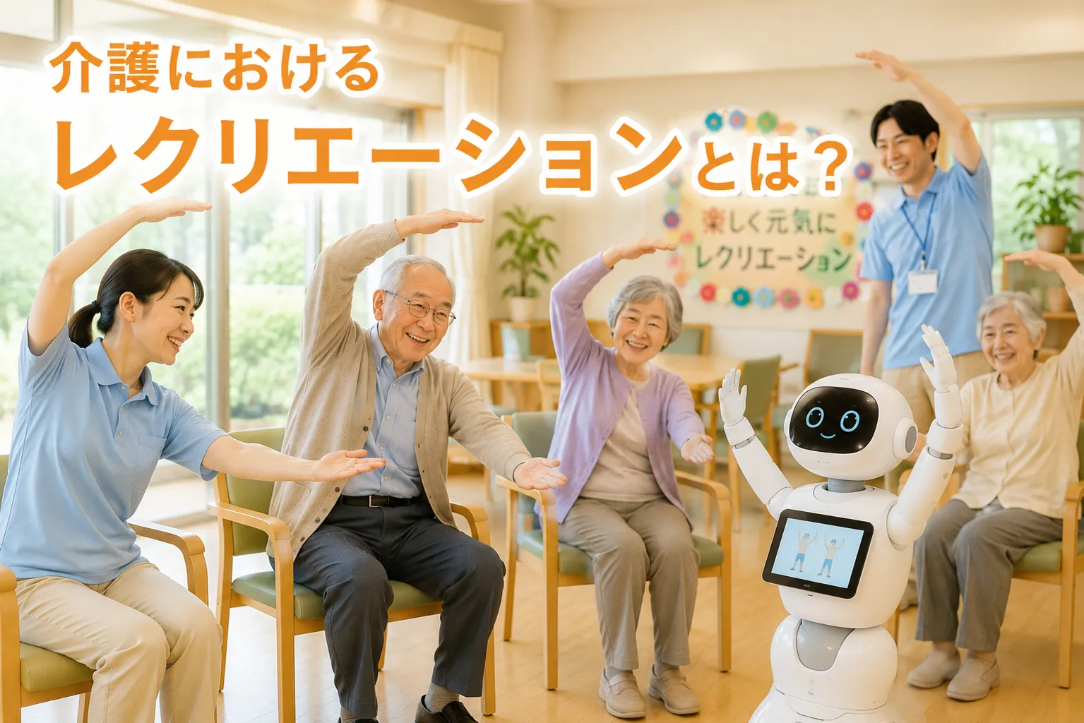 介護におけるレクリエーションとは？企画を効率化する方法もご紹介