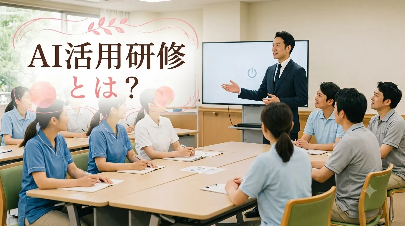 AI活用研修とは?介護業界の人材育成に導入するポイントも解説