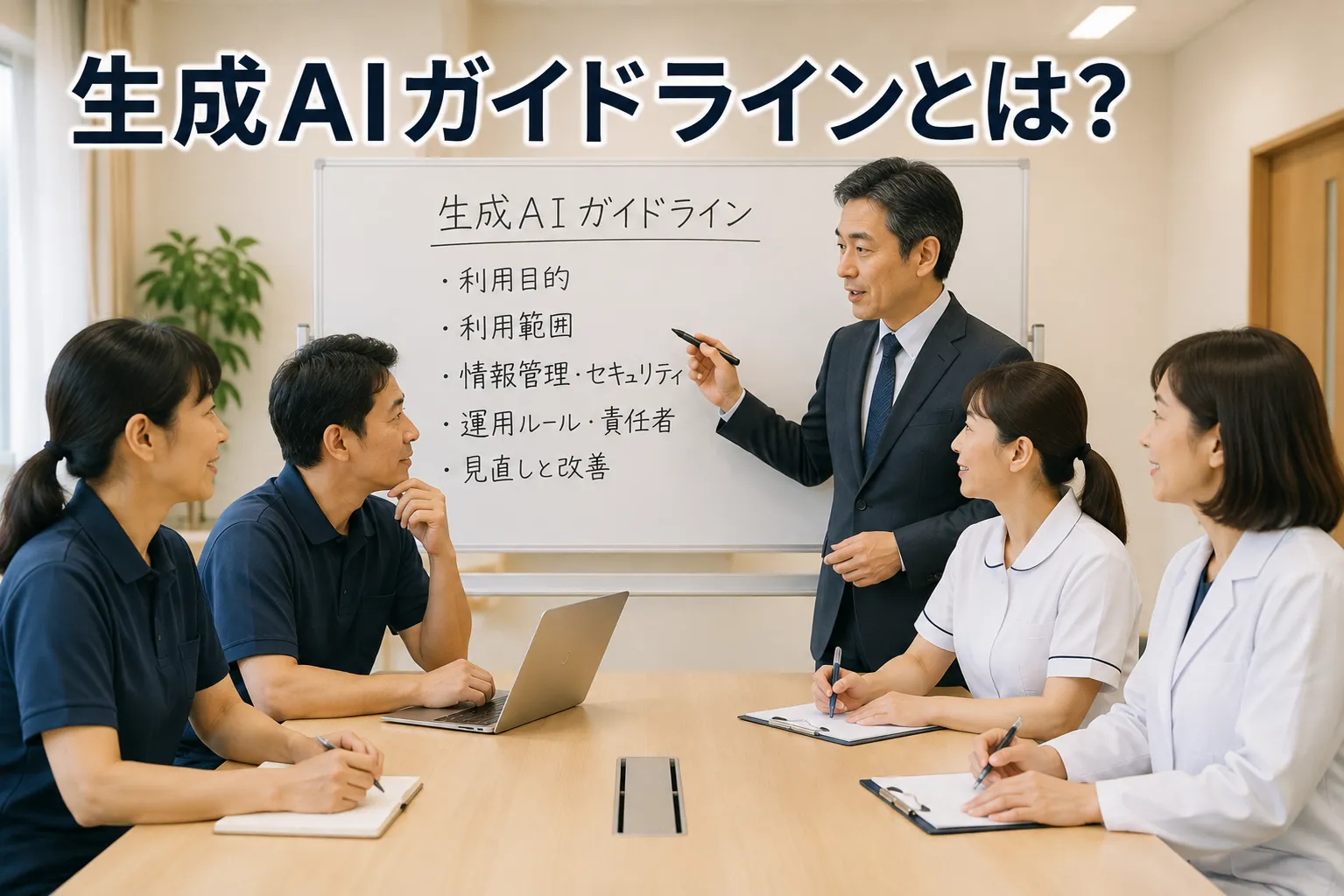 生成AIガイドラインとは?定義から作り方まで詳しく解説