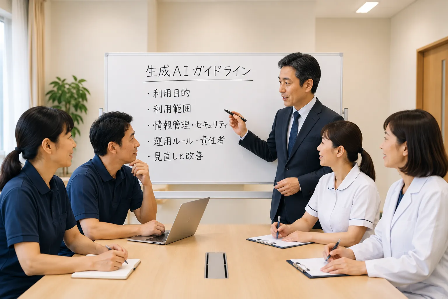 生成AIガイドラインとは?定義から作り方まで詳しく解説